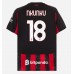 AC Milan Christopher Nkunku #18 Hjemmedrakt 2025-26 Kortermet